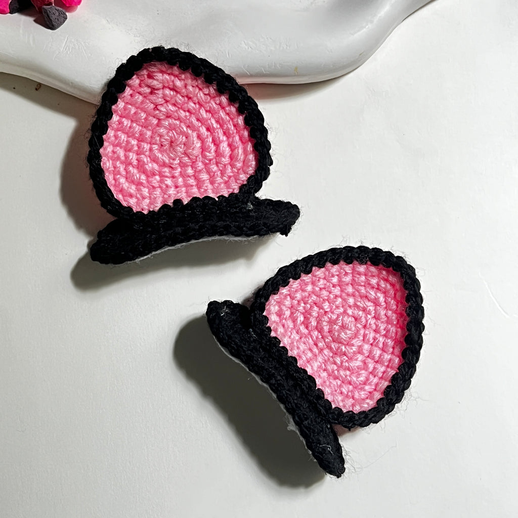 Purr-fect Pastel Cat Ear Clips