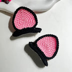 Purr-fect Pastel Cat Ear Clips