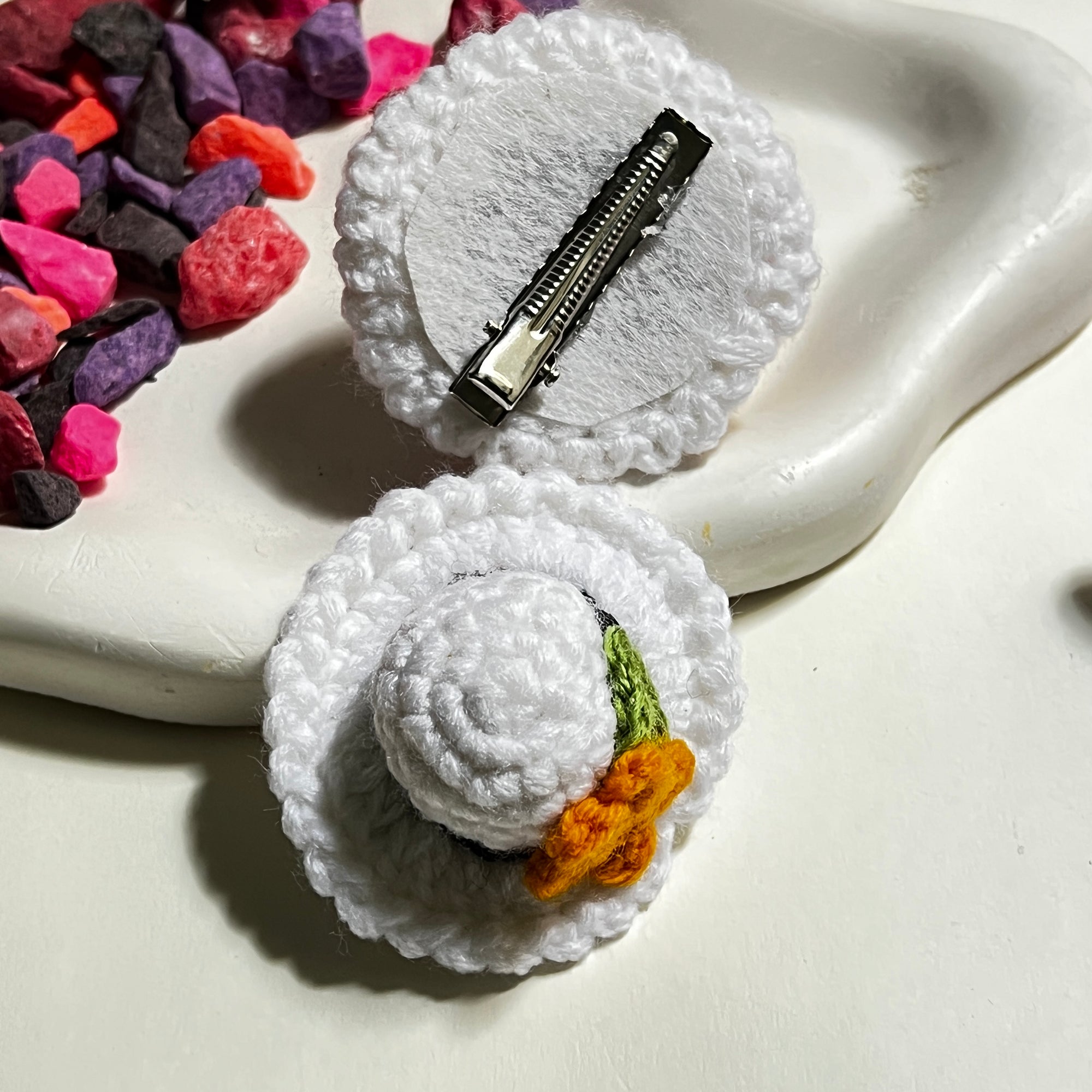 Sunny Meadow Sunhat Clips