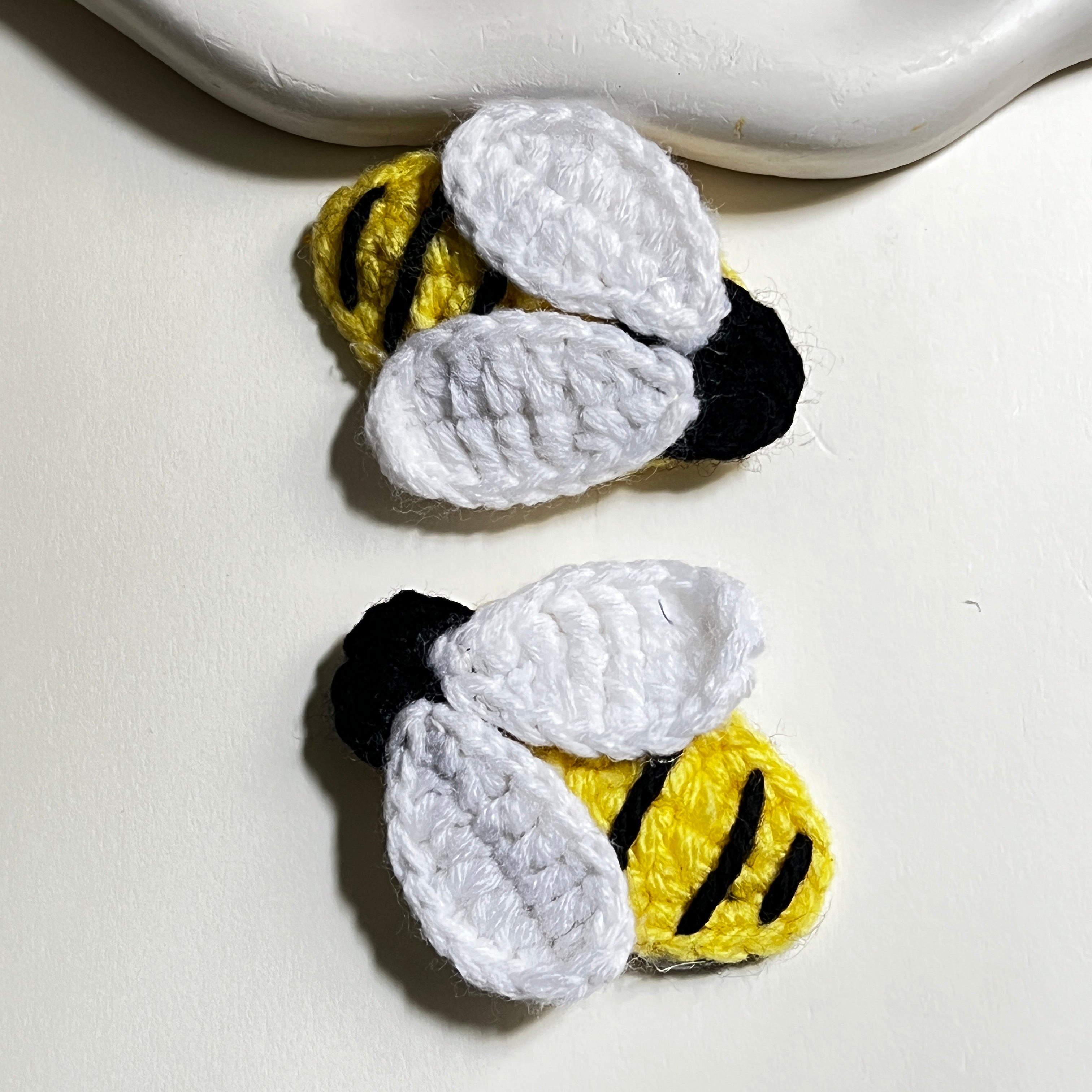 Bumblebee Hair Clips