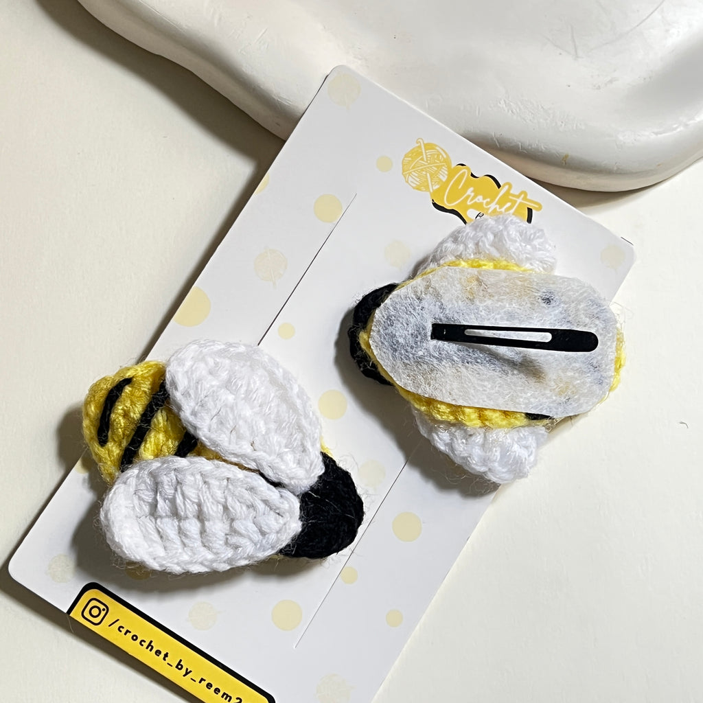 Bumblebee Hair Clips