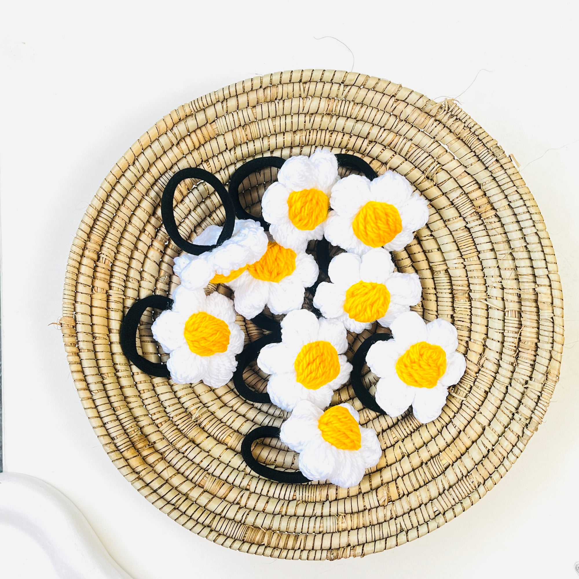 Daisy Hair Ties