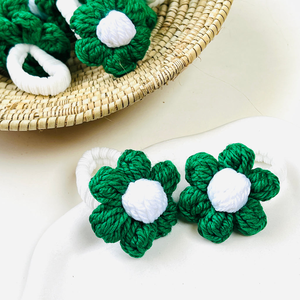 Floral Hair Ties | Azadi Edition