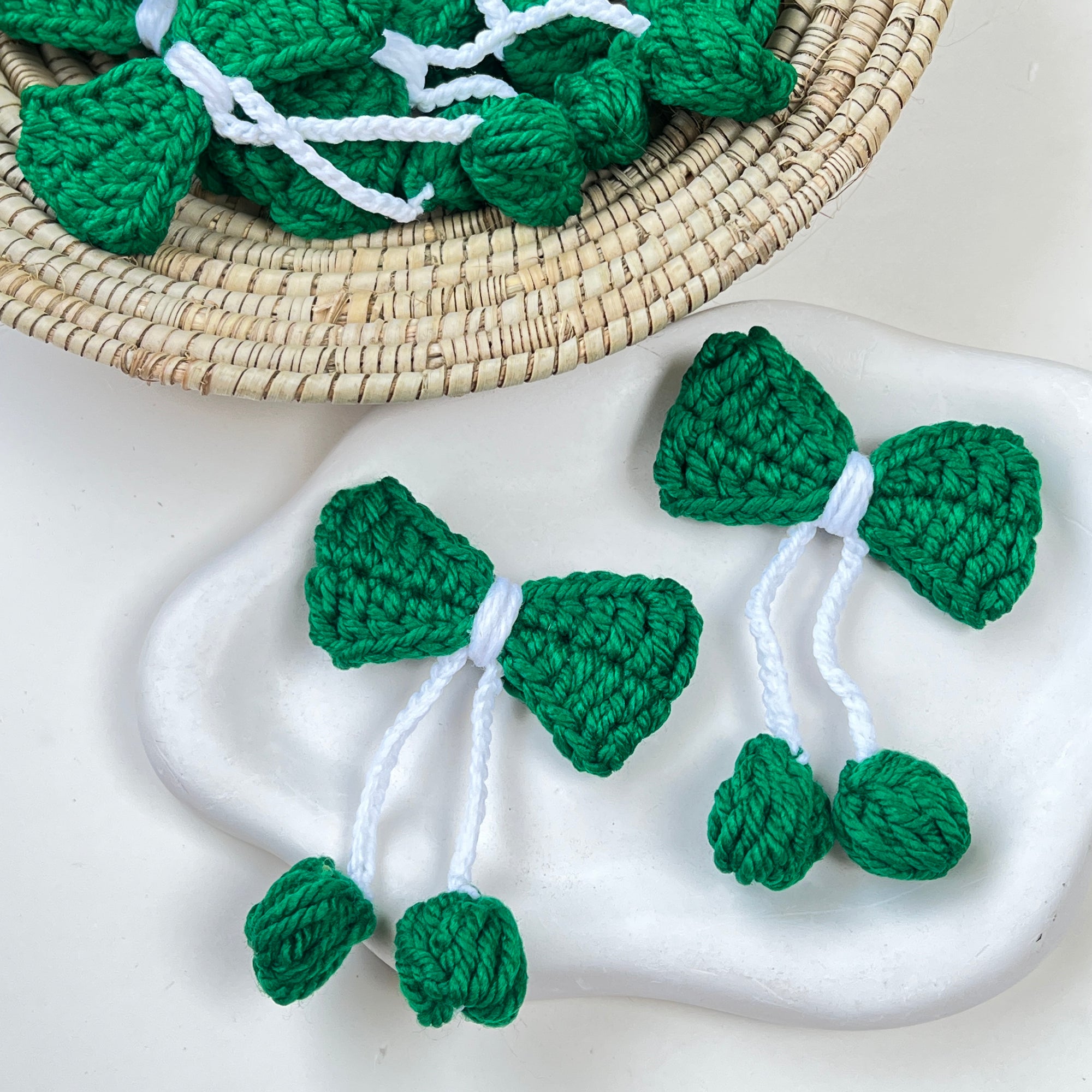 Independence Day Crochet Bows