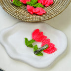 Tulip Blush Hair Clips