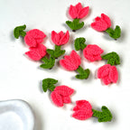 Tulip Blush Hair Clips