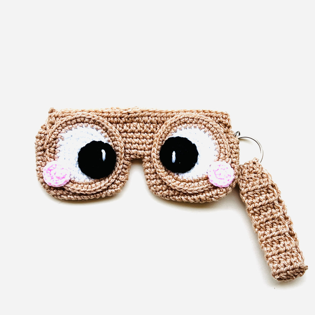Viral Crochet Glass Holder & Bag Charm