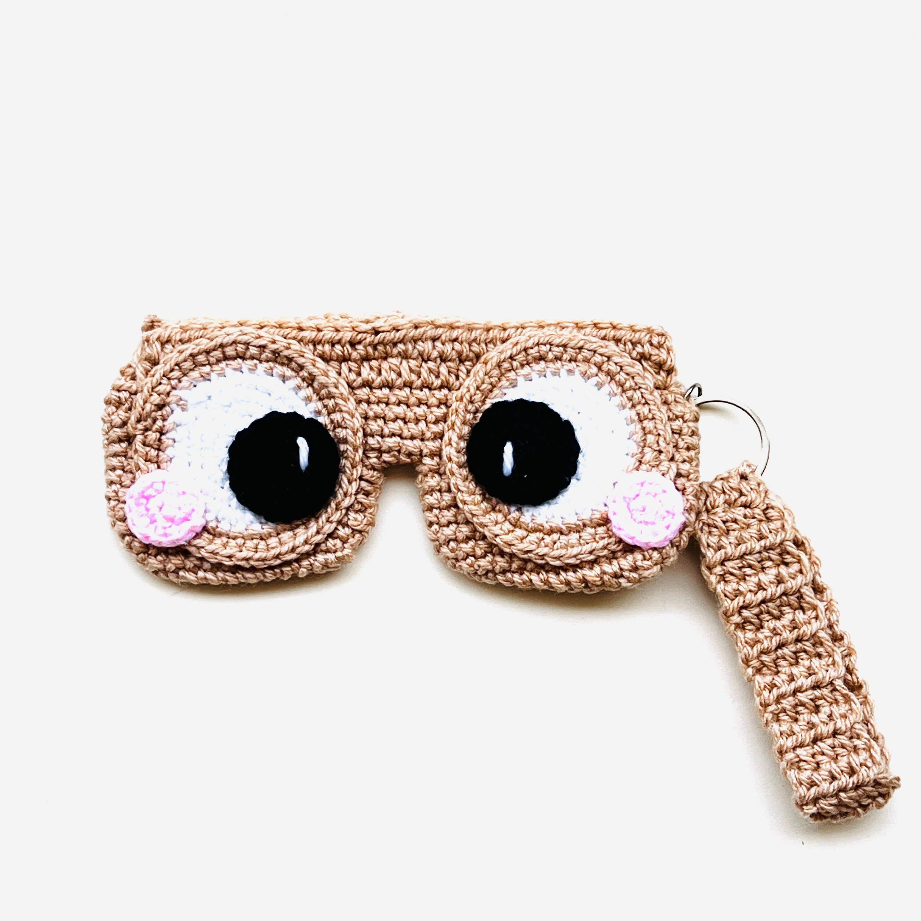 Viral Crochet Glass Holder & Bag Charm