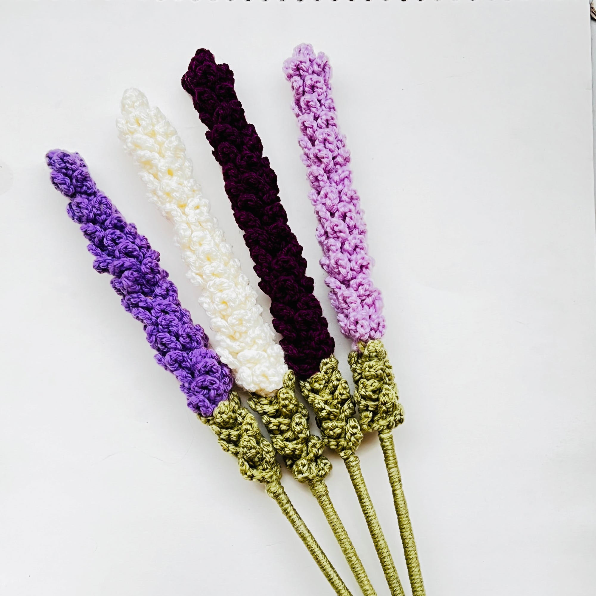 Crochet Lavender Shoots