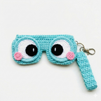 Viral Crochet Glass Holder & Bag Charm