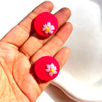 Daisy Embroidery Studs
