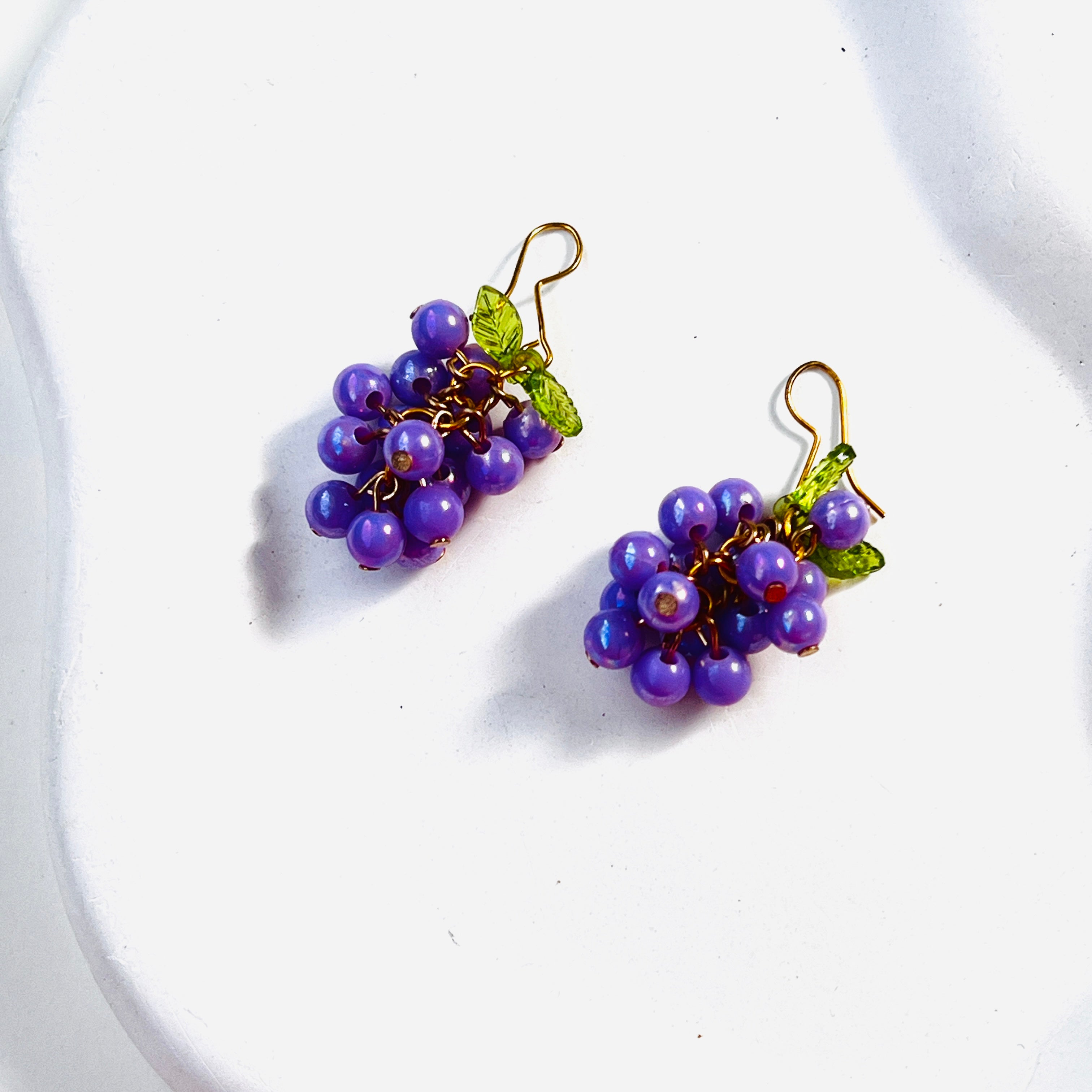 Grape Cluster Earings