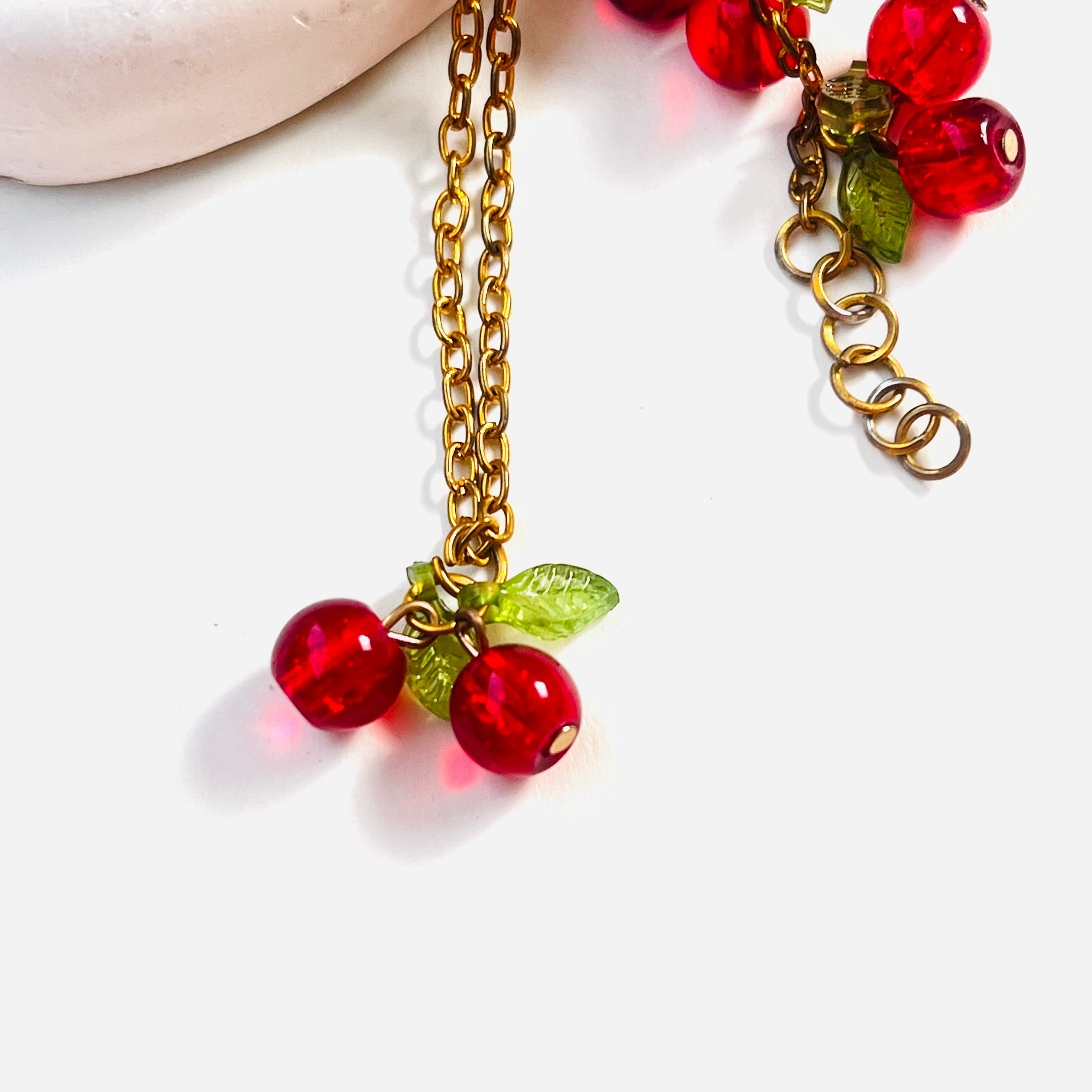 CherryBlossom Pendant & Bracelet Set