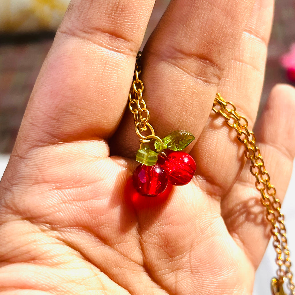 CherryBlossom Pendant & Bracelet Set