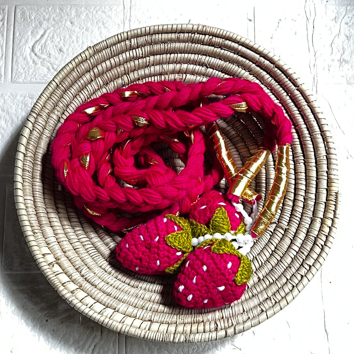 Crochet Strawberry Paranda