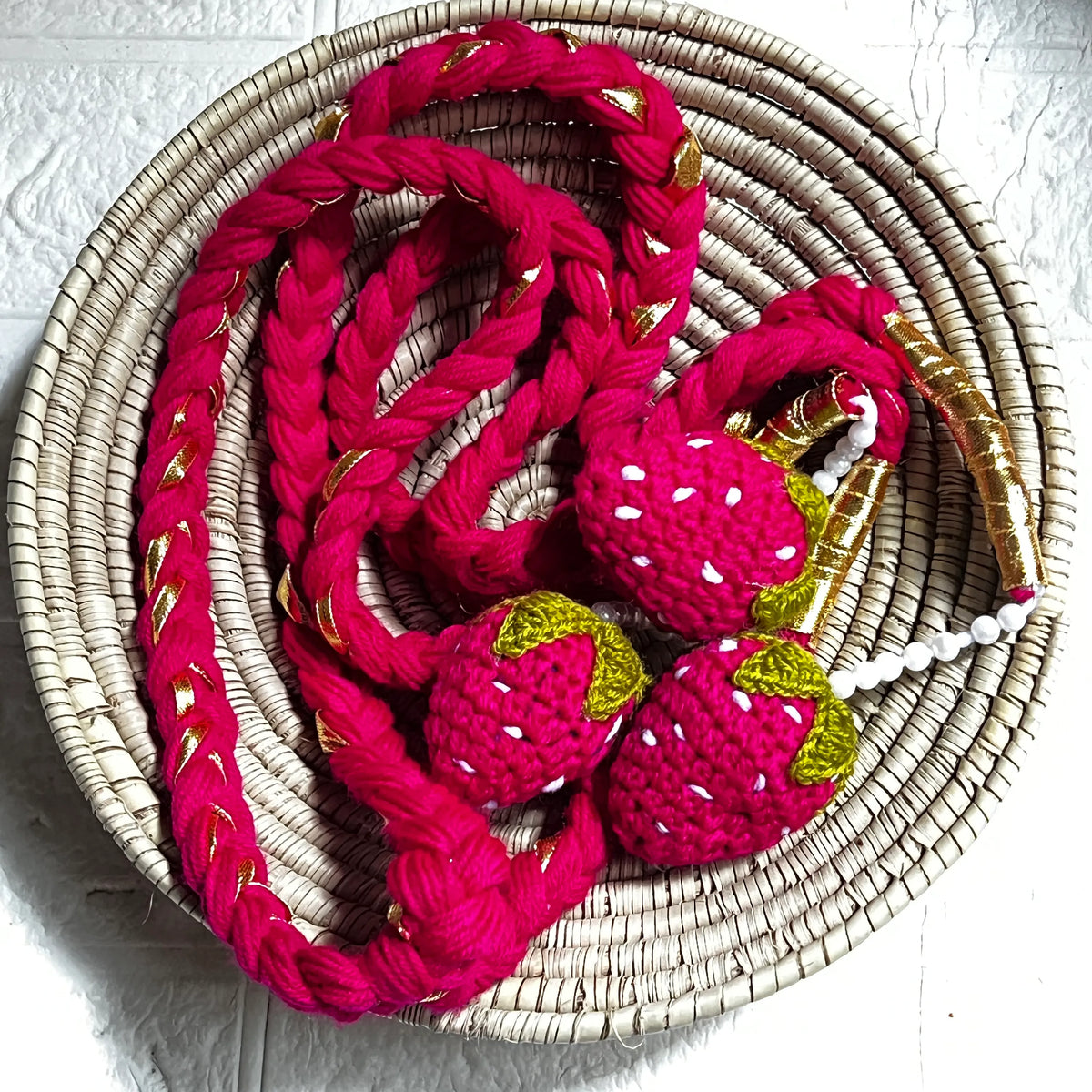 Crochet Strawberry Paranda