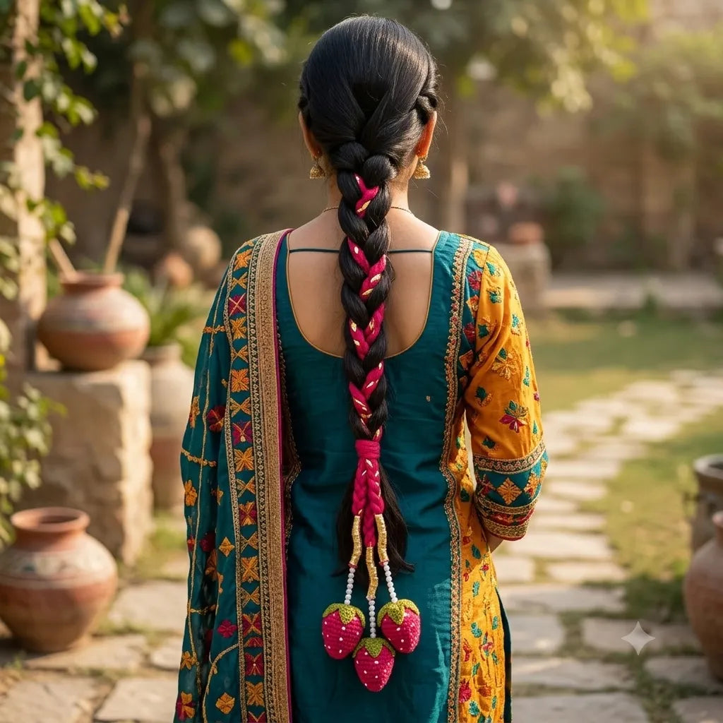 Crochet Strawberry Paranda