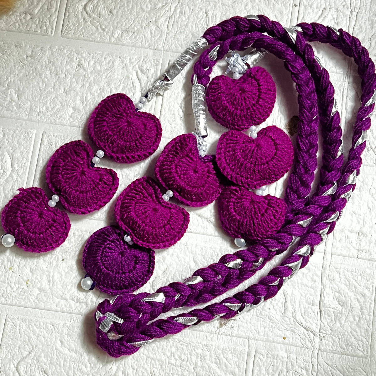 Boho Crochet Heart Paranda