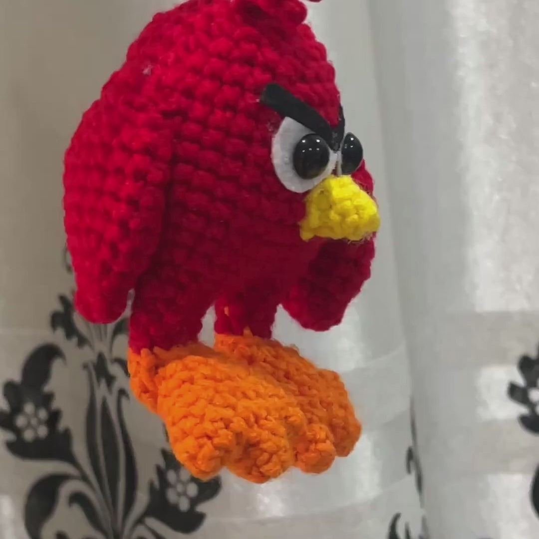 Angry Bird Keychain