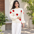 Strawberry Shortcake Pullover