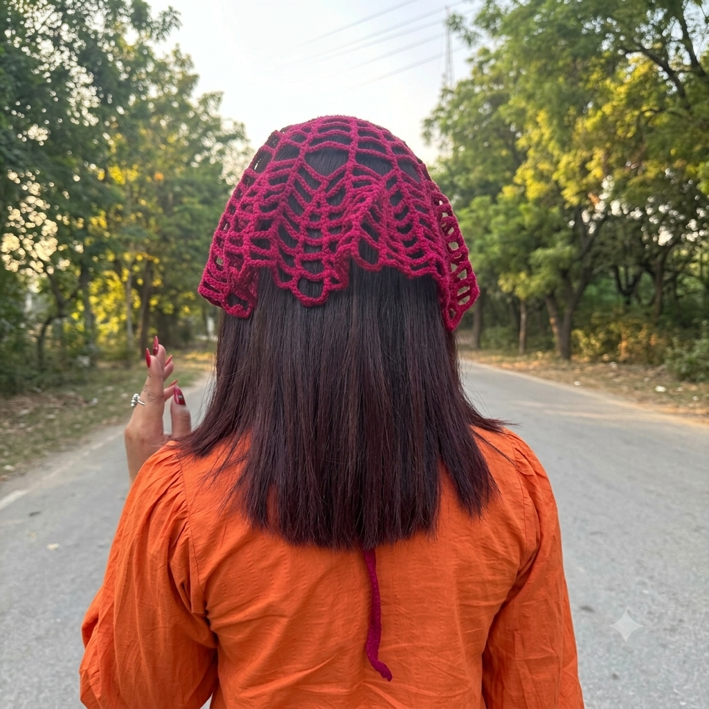 Spider Web Bandana