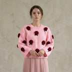 Vintage Romance Crochet Pullover